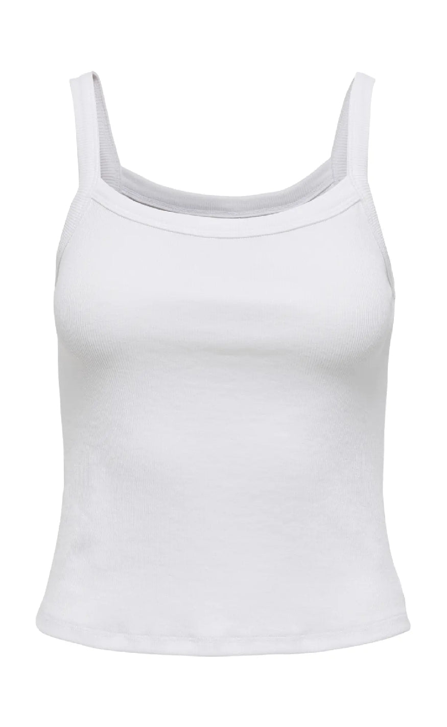 Top   Vira   Bright White fra Only