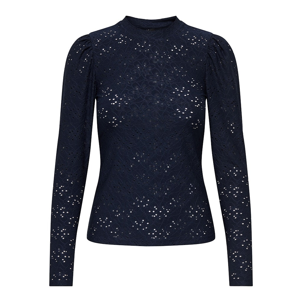 Dame Bluse Onlsmilla   Navy Blazer fra Only
