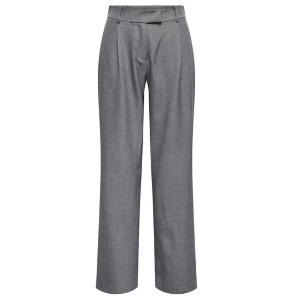 Dame Bukser Onllinda   Medium Grey Melange fra Only