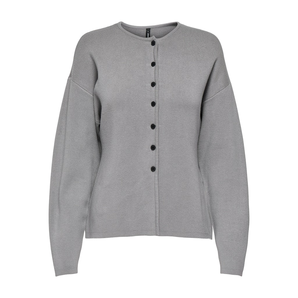 Dame Cardigan Onlcopra   Light Grey Melange fra Only