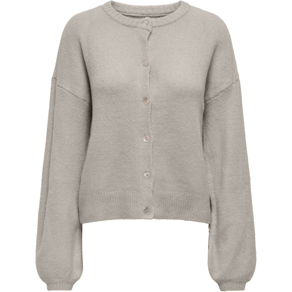 Dame Cardigan Onlisabella   Pumice Stone fra Only