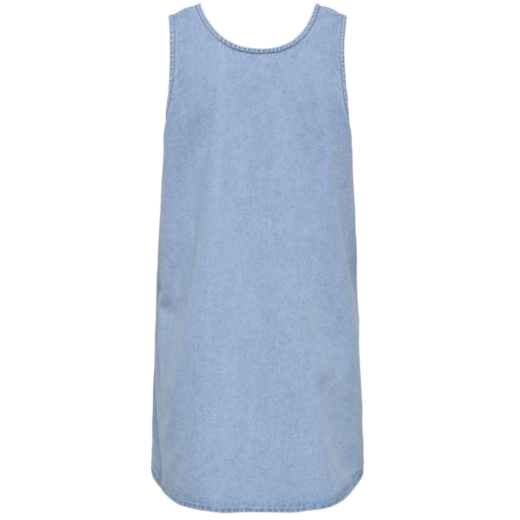 Dame Kjole Onlannie   Light Blue Denim fra Only