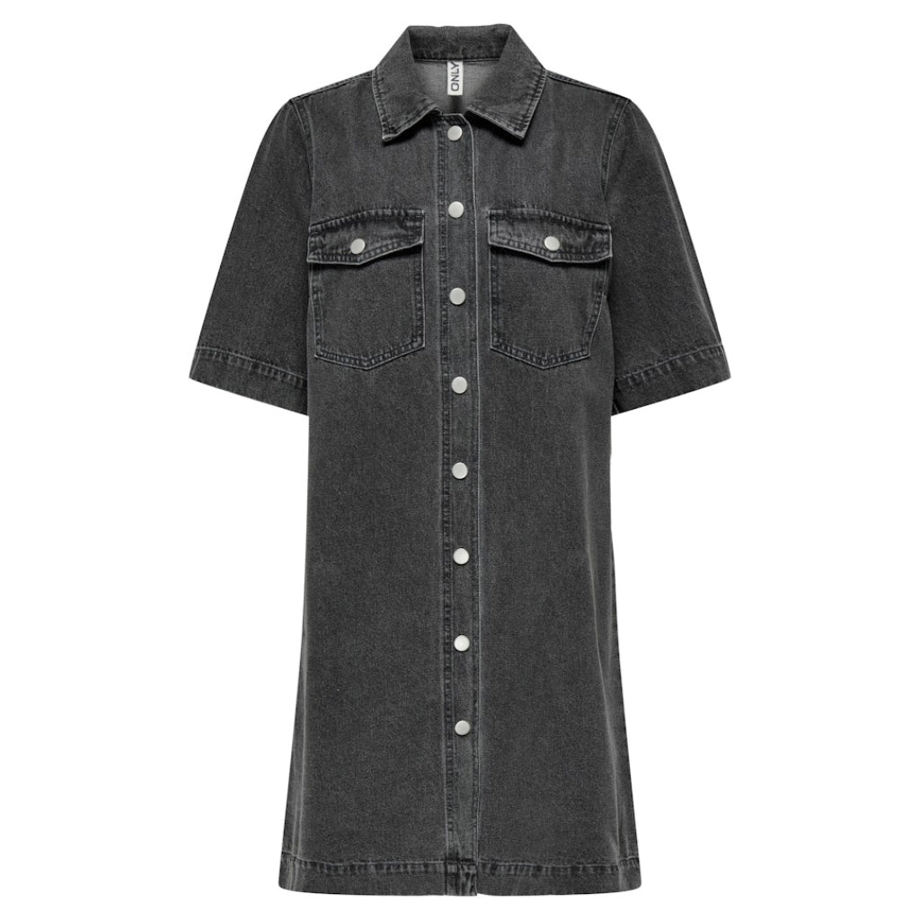 Dame Kjole Onlbelle   Washed Black fra Only