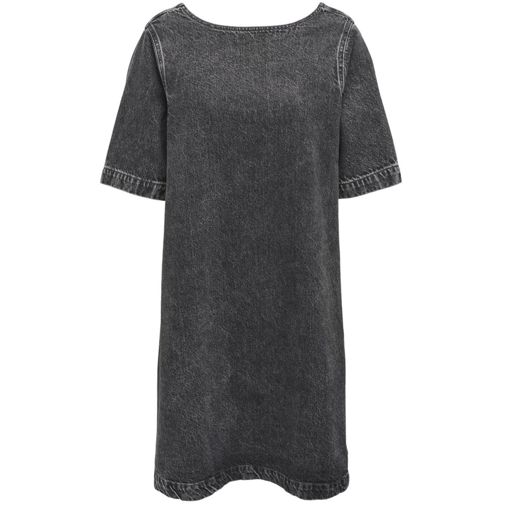 Dame Kjole Onlgigi Dark Grey Denim fra Only
