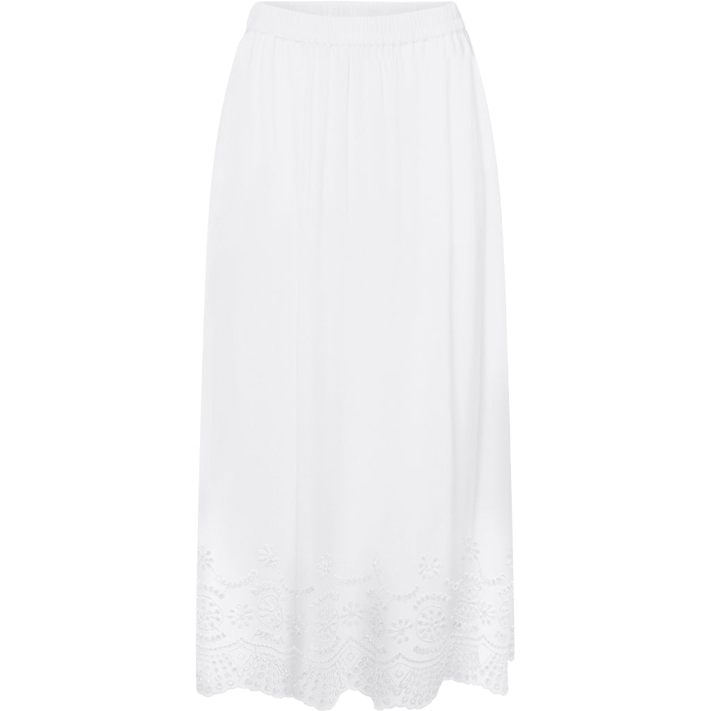 Dame Nederdel Onllou   Bright White fra Only
