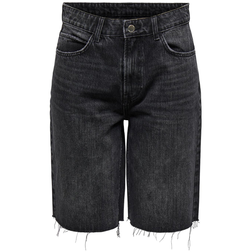 Dame Shorts Onlcaro   Washed Black fra Only