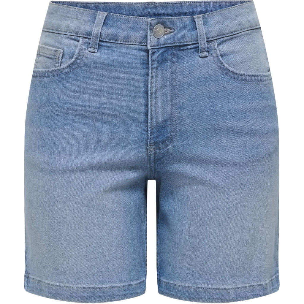 Dame Shorts Onlmia   Light Blue Denim fra Only