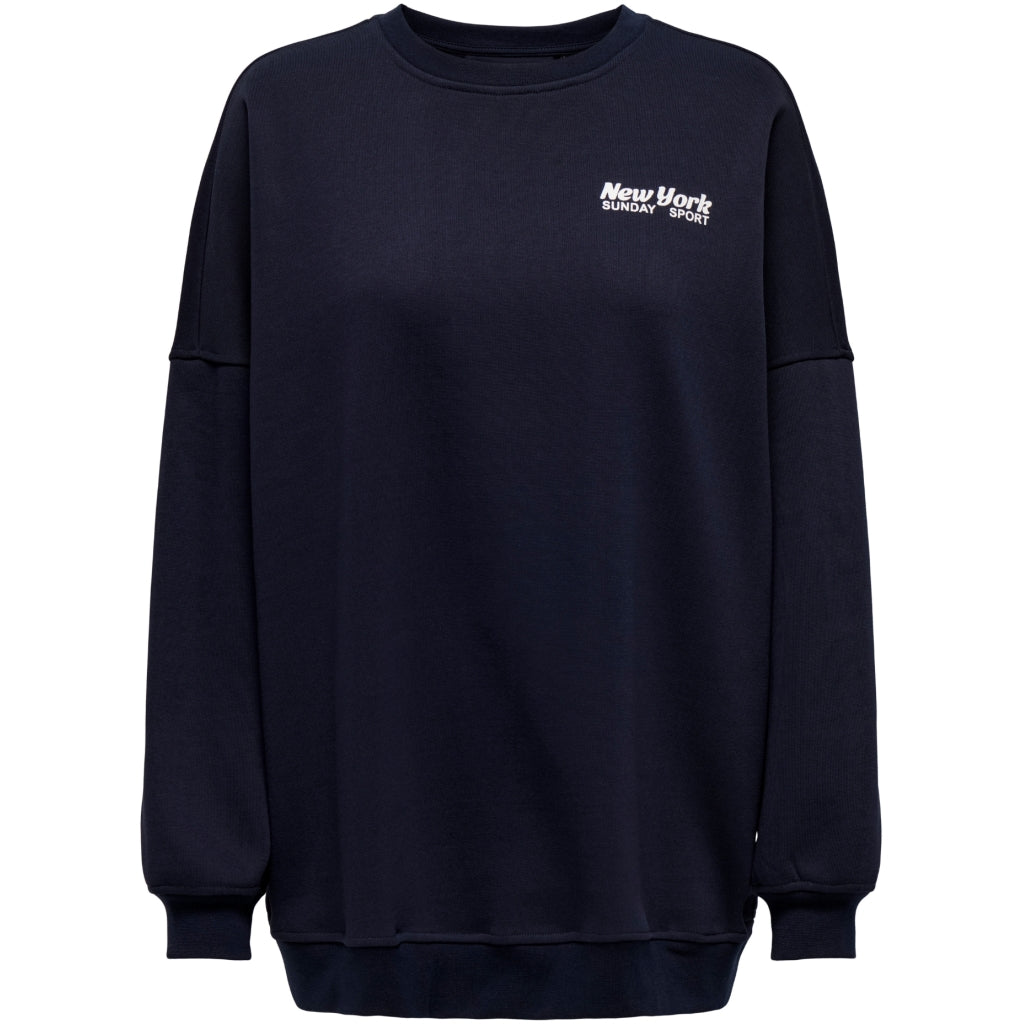 Dame Sweatshirt Onldaze   Night Sky New York fra Only