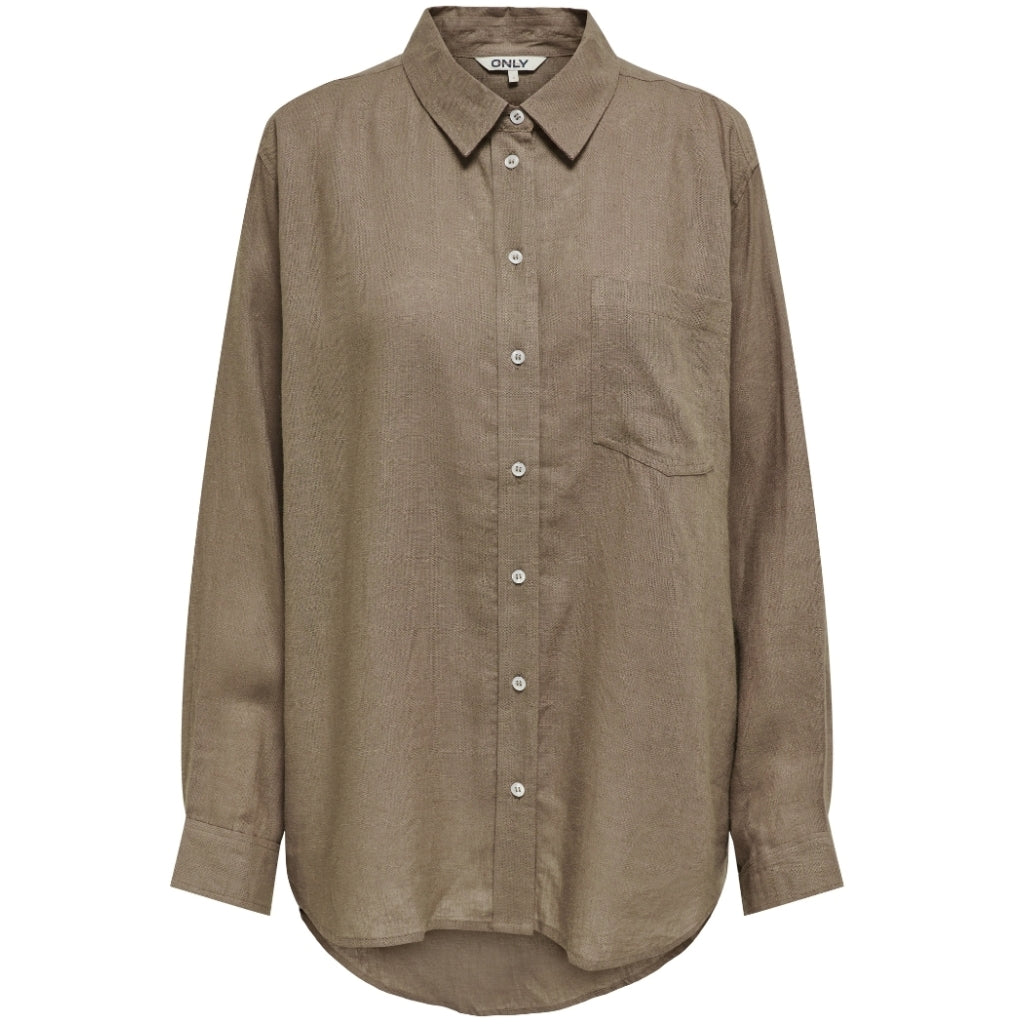 Dame Skjorte Onltokyo   Brindle fra Only