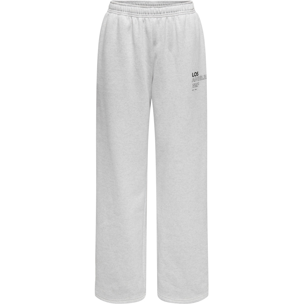 Dame Sweatpants Onldaze   Light Grey Melange Los Angeles fra Only