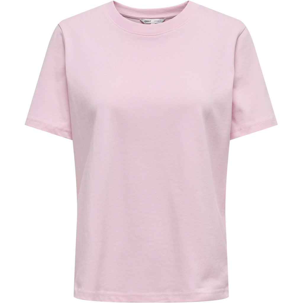 Dame T Shirt Onlmonja   Pink Lady fra Only