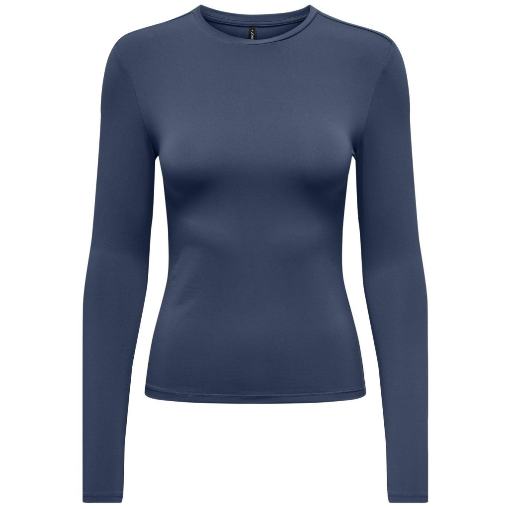 Dame Top Onlea Vintage Indigo fra Only