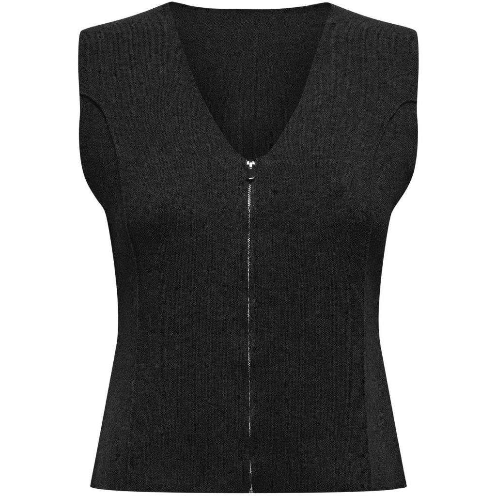 Dame Vest Onltrinitylife   Black fra Only
