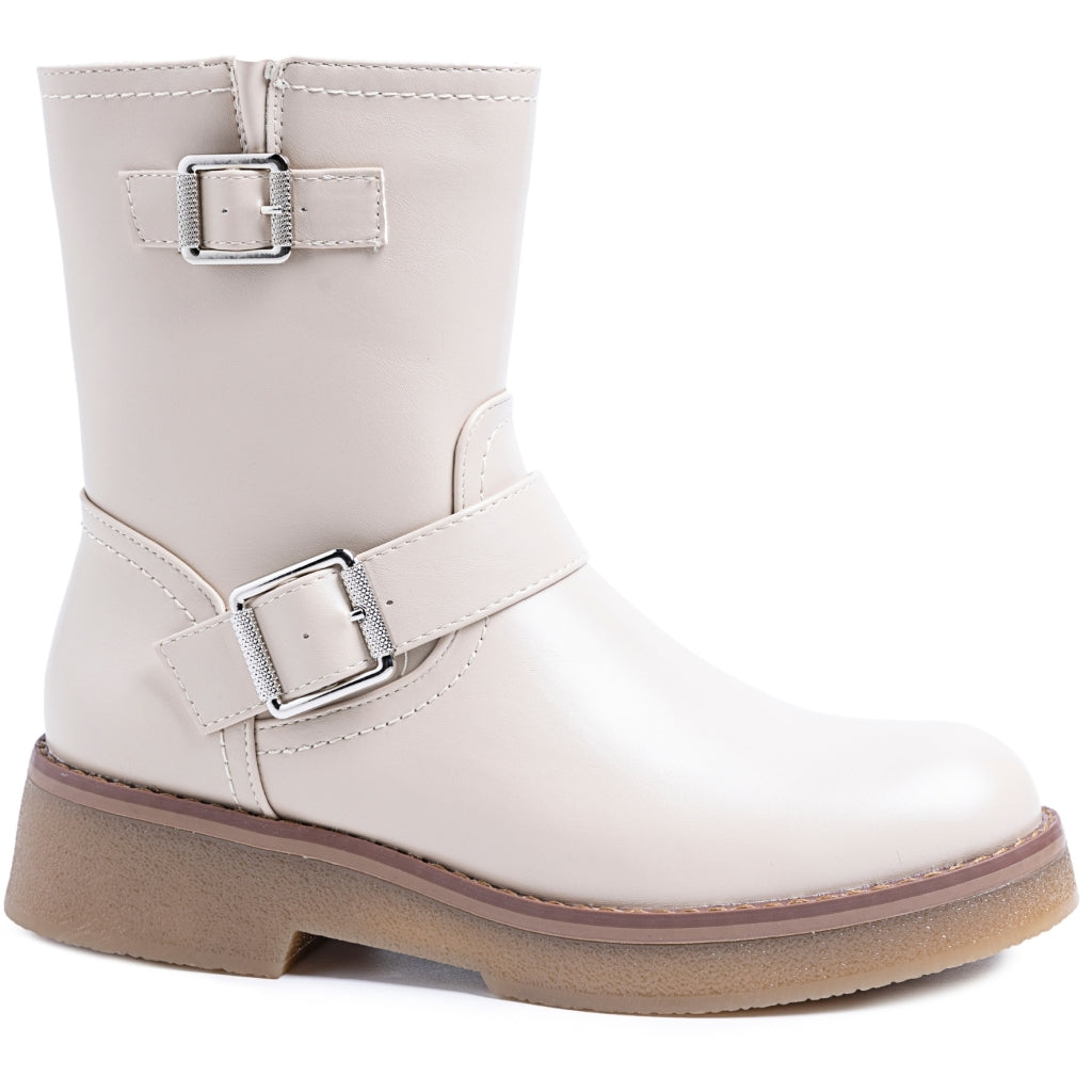 Olga Dame Støvler 68252   Beige fra Shoes