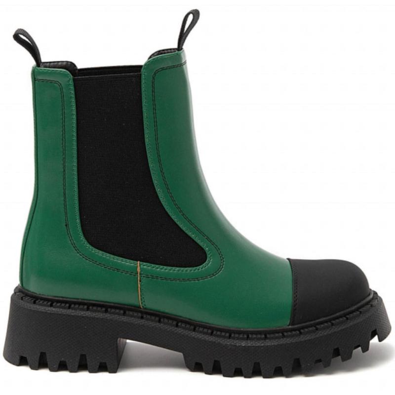 Olivia Dame Støvle 5656   Green fra Shoes