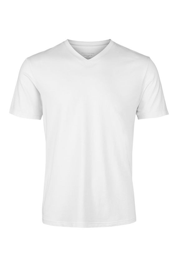 Emporio Bamboo Cotton Tee V Neck fra Panos