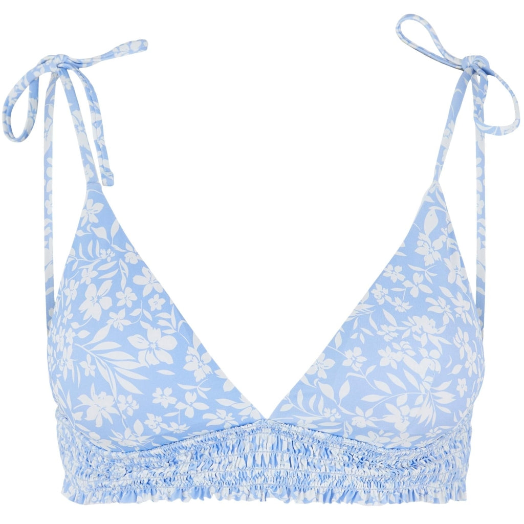 Dame Bikini Top Pcveronica   Vista Blue Tropic Flower fra Pieces