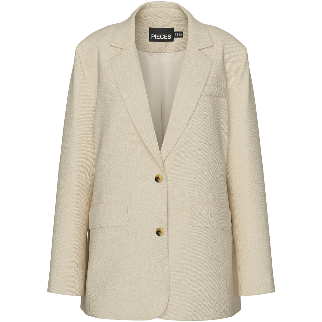 Dame Blazer Pckamil   Sandshell fra Pieces