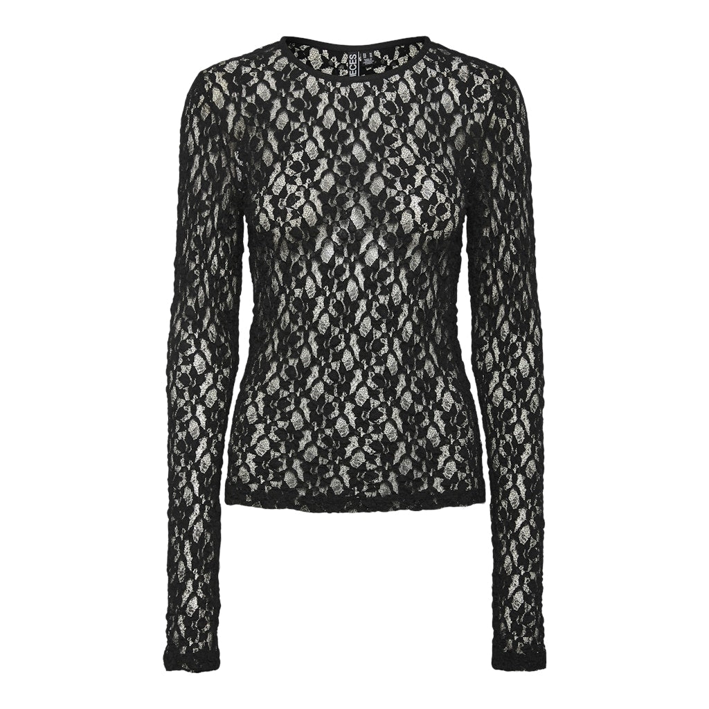 Dame Bluse Pchazel   Black fra Pieces
