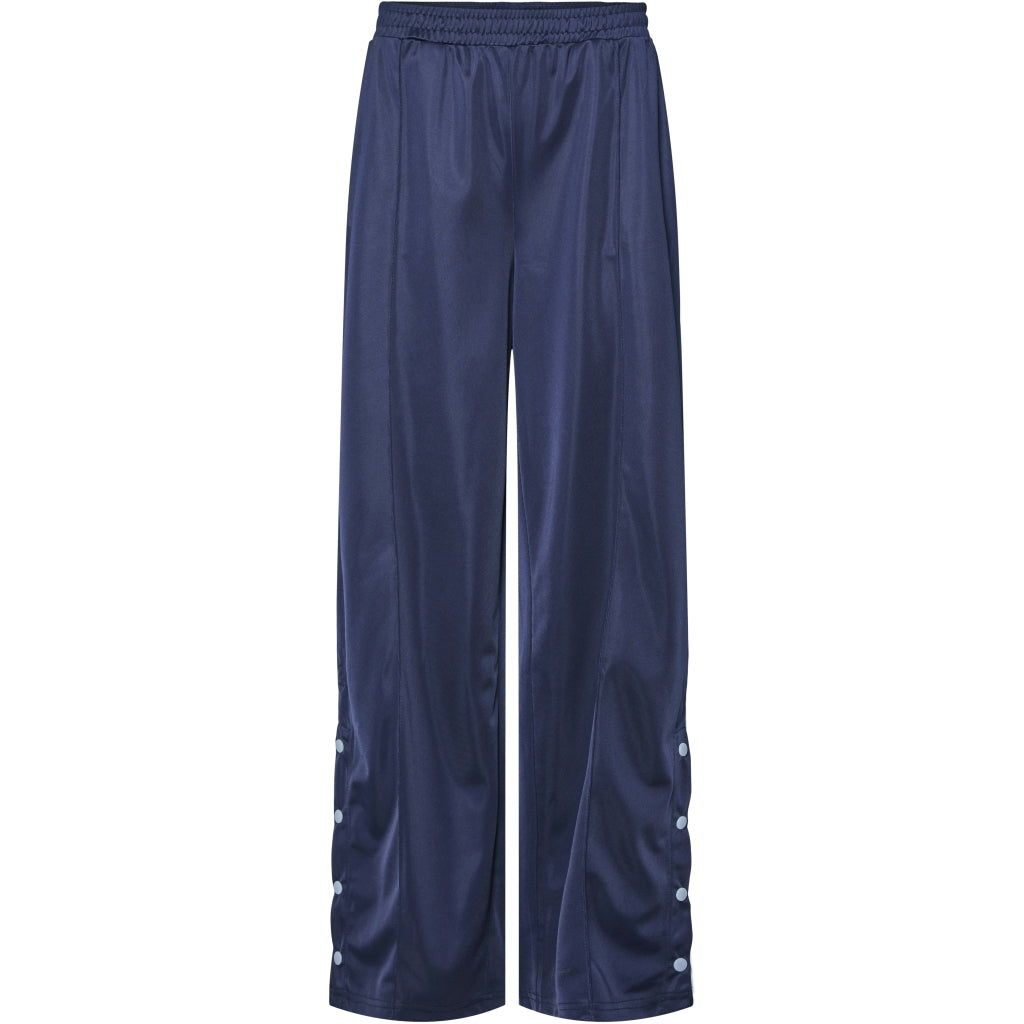 Dame Bukser Pcgrace Maritime Blue Cashmere Blue Stripe fra Pieces