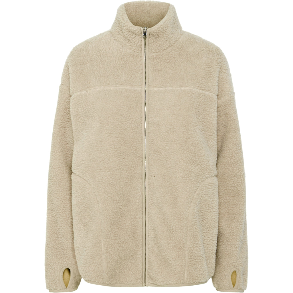 Dame Jakke Pcsadia   Silver Gray fra Pieces