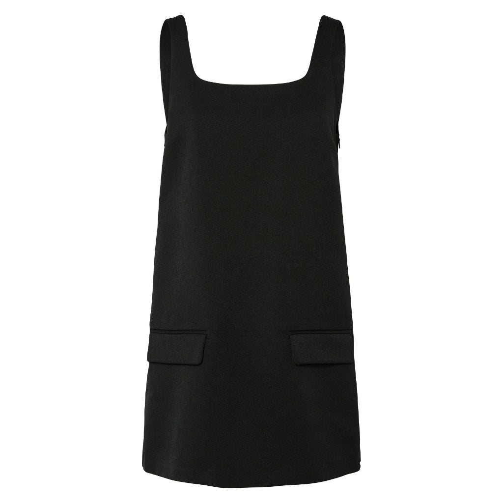 Dame Kjole Pcfiline Black fra Pieces