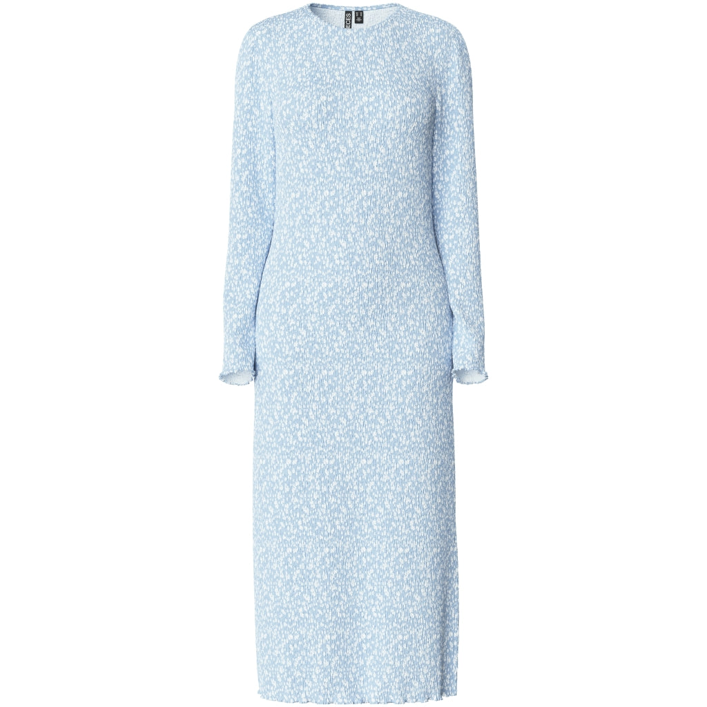 Dame Kjole Pcflora Cashmere Blue Flowers fra Pieces