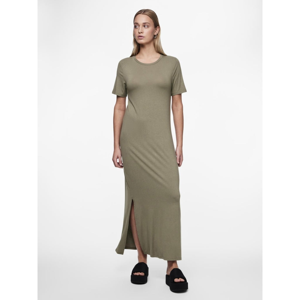 Dame Kjole Pcsofia   Deep Lichen Green fra Pieces