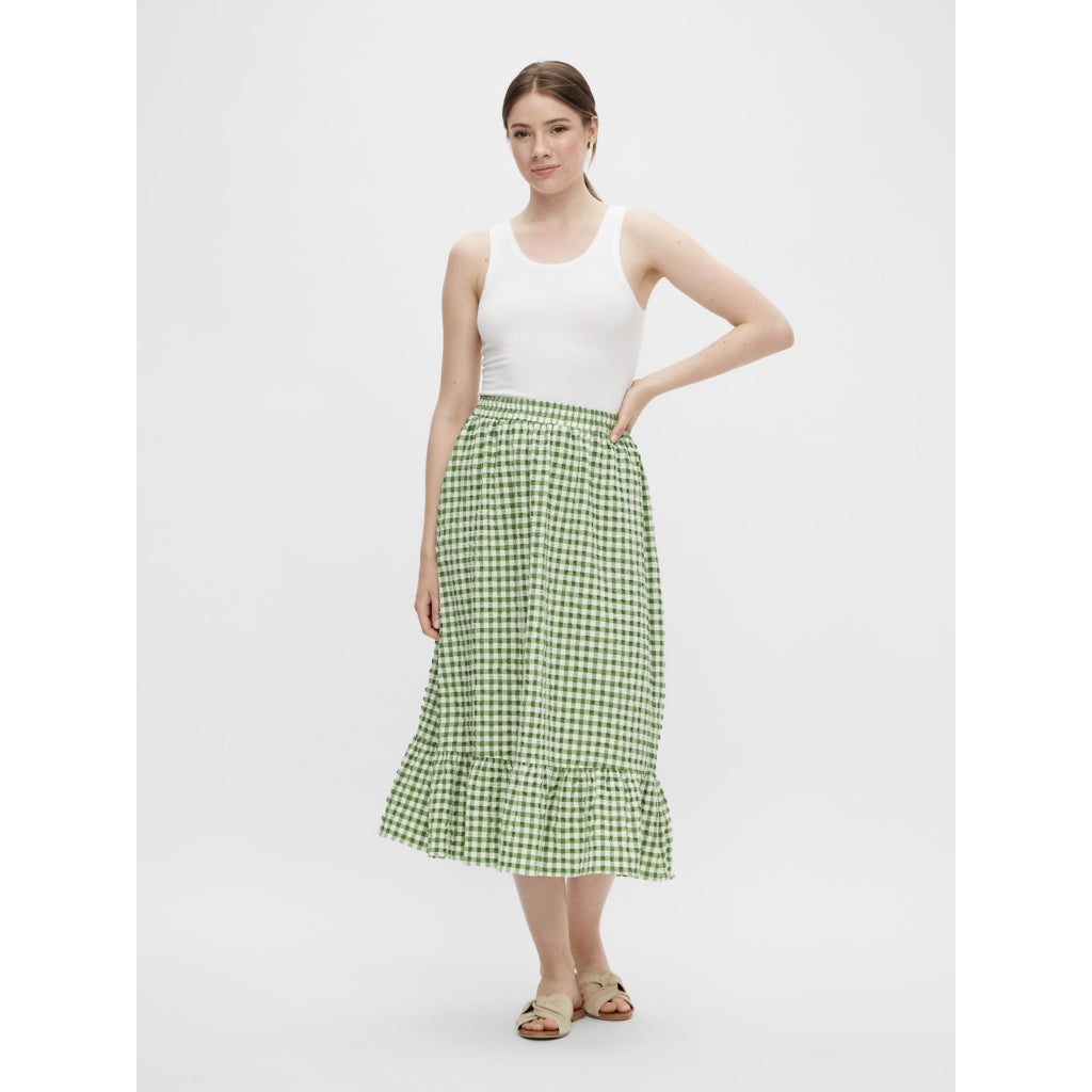 Dame Nederdel Pclilla Turtle Green fra Pieces