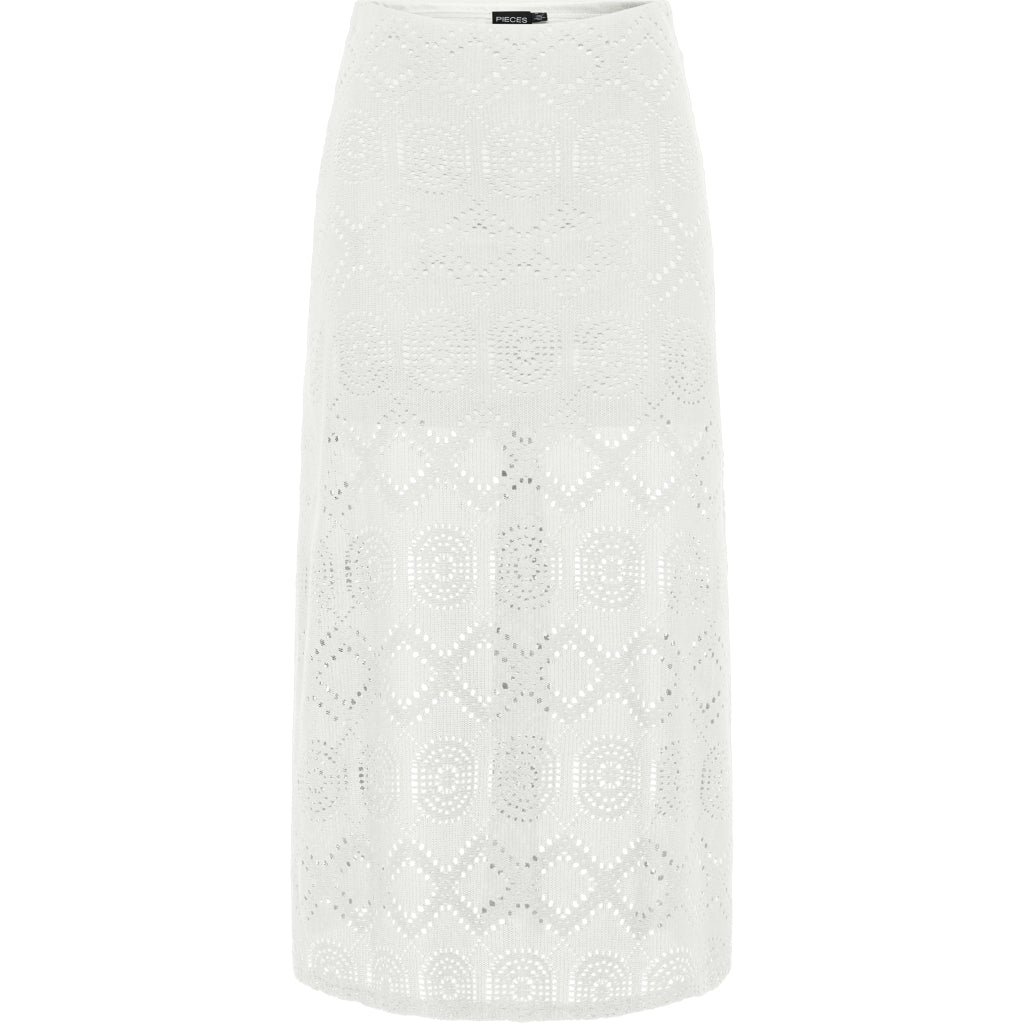 Dame Nederdel Pcsonnie Cloud Dancer fra Pieces