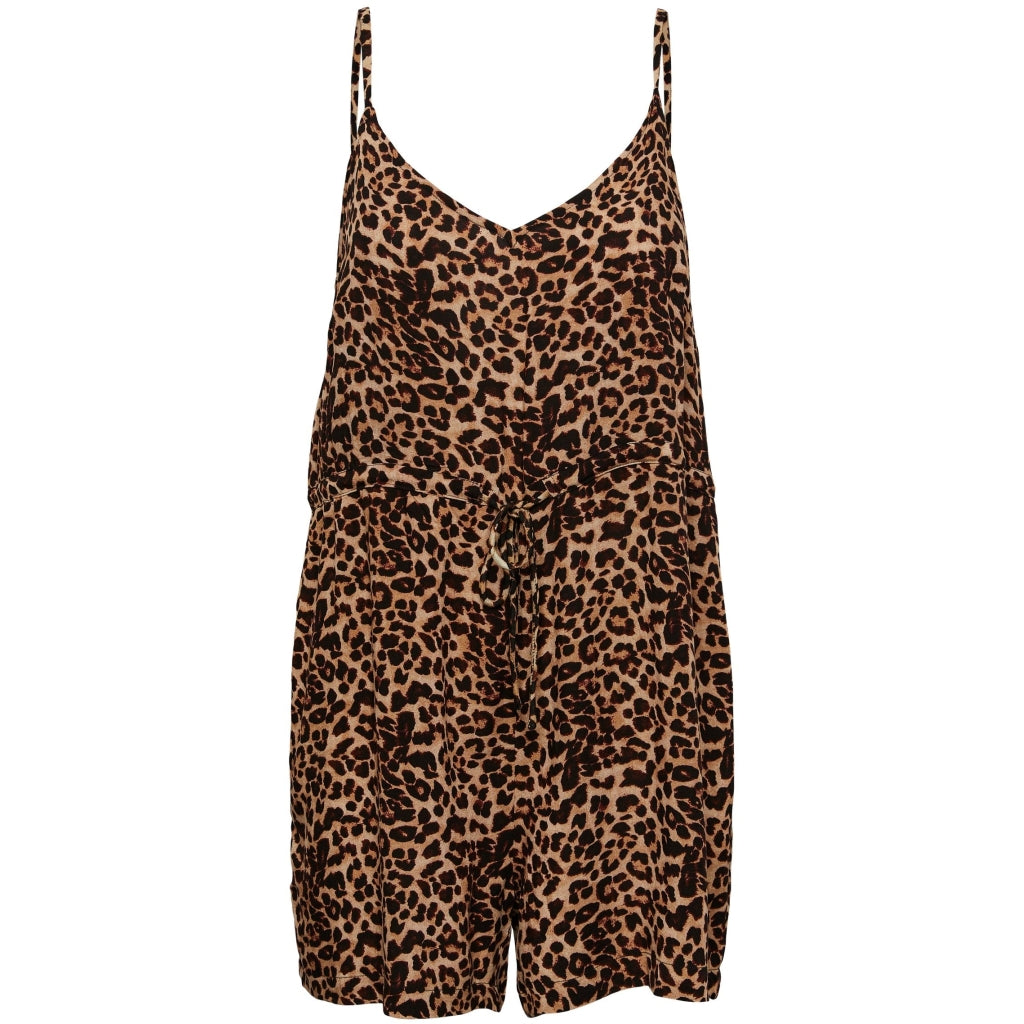 Dame Playsuit Pcnya Black Leo fra Pieces