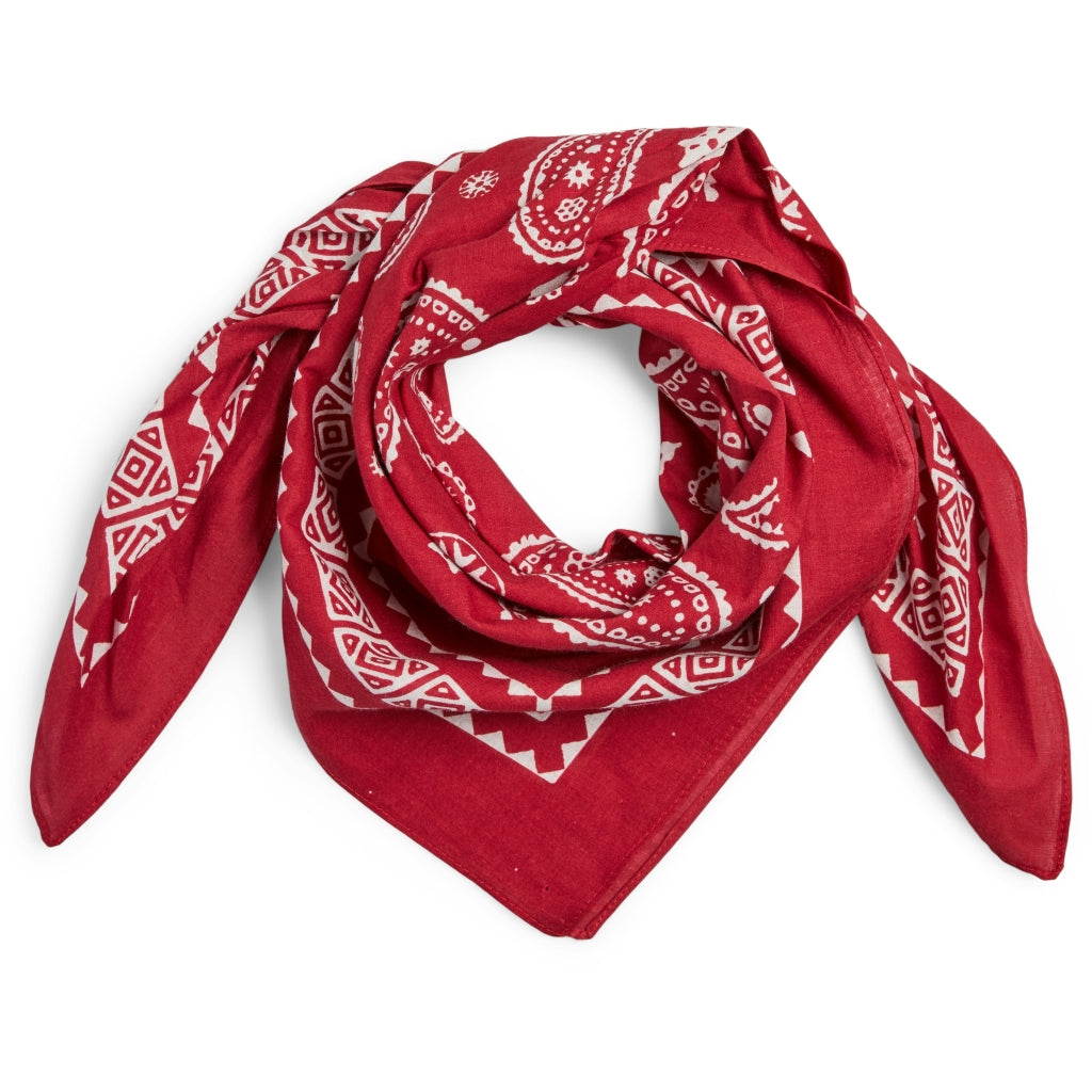 Dame Scarf Pcanna Goji Berry Paisley fra Pieces