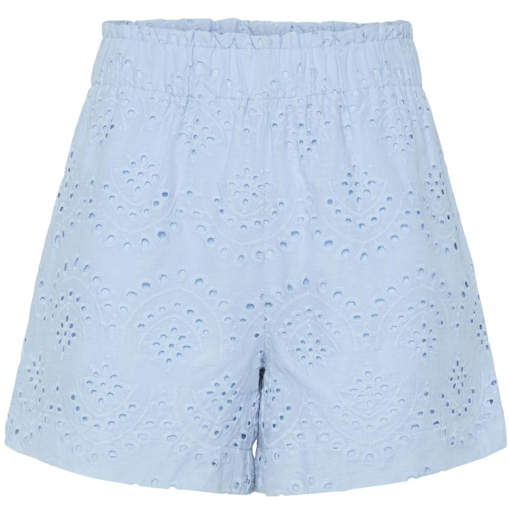 Dame Shorts Pcvilde   Cashmere Blue fra Pieces