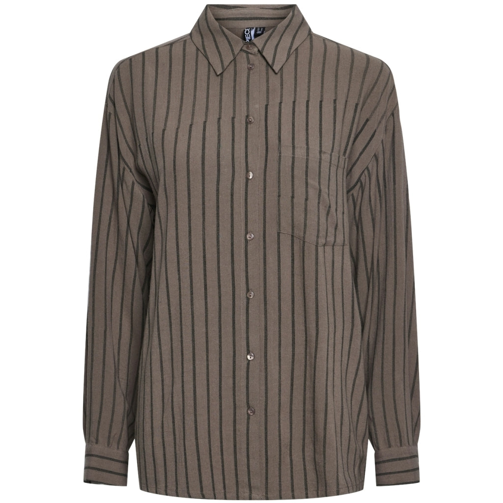 Dame Skjorte Pcpia Falcon Black fra Pieces