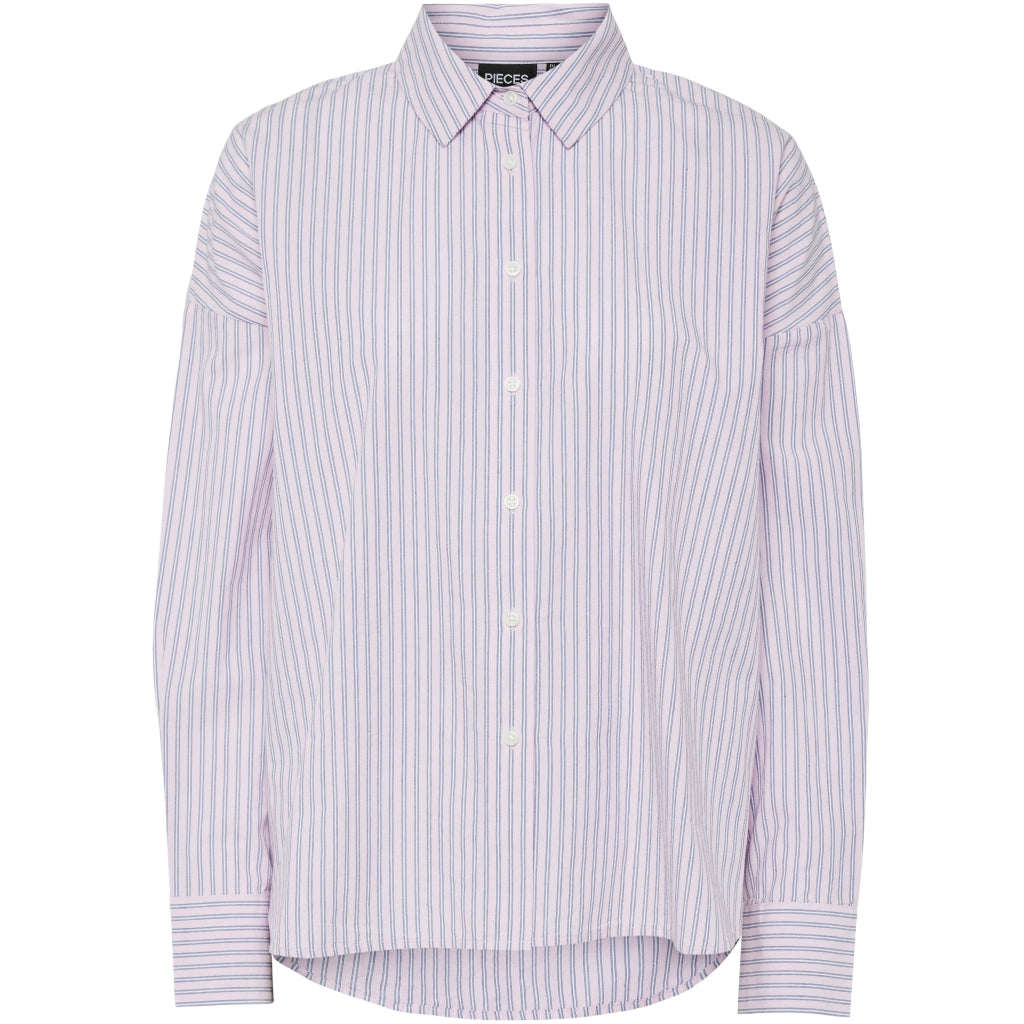 Dame Skjorte Pcpippa   Bonbon Stripes fra Pieces