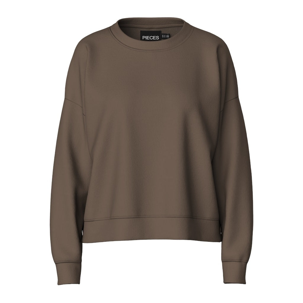 Dame Sweatshirt Pcchilli   Morel fra Pieces