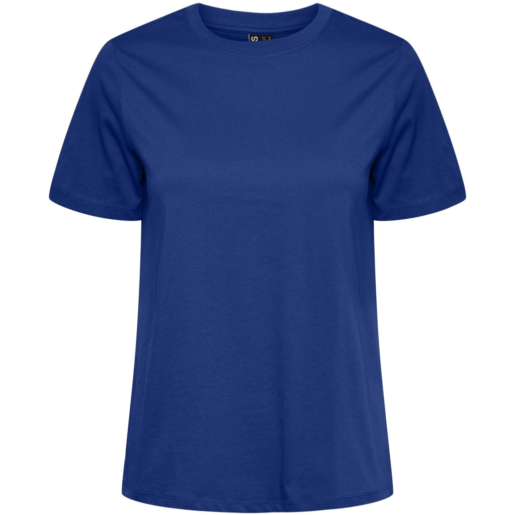 Dame T Shirt Pcria Mazarine Blue fra Pieces