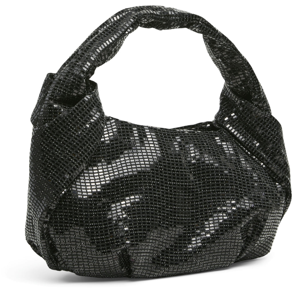 Dame Taske Pcnitter Black Silver Trim fra Pieces