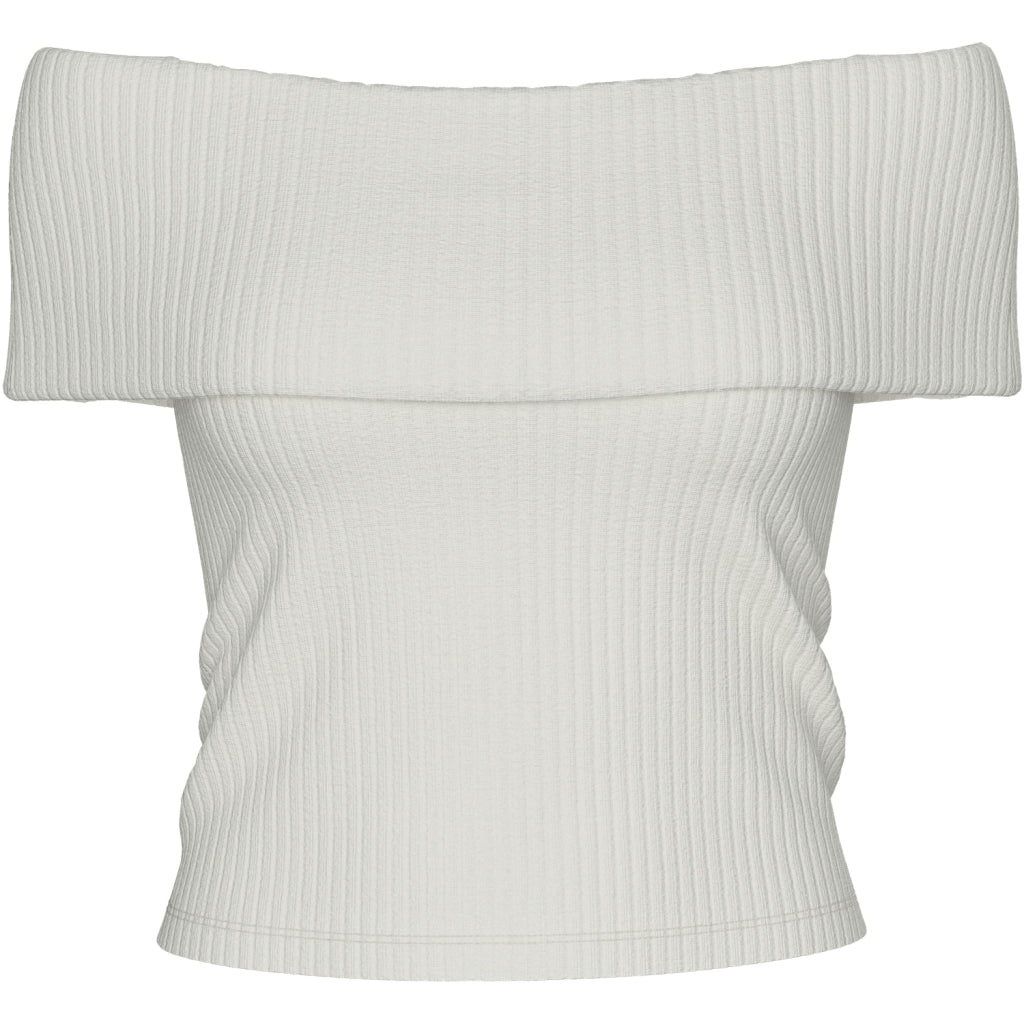 Dame Top Pclaya Cloud Dancer fra Pieces