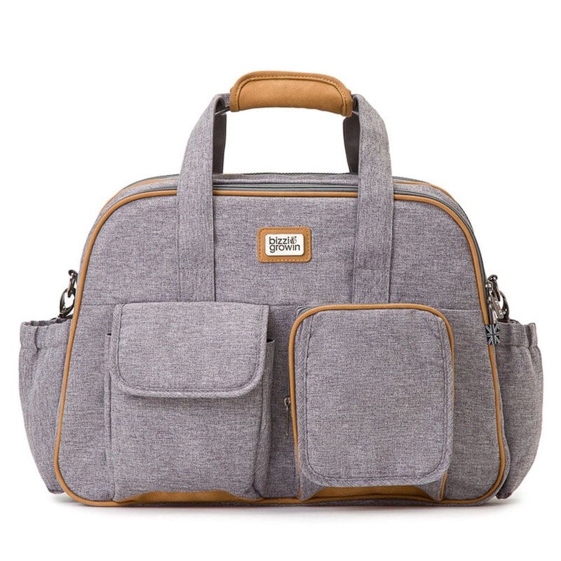 Podâ® Pusletaske Og Rejseseng   Windsor Grey fra Bizzi Growin