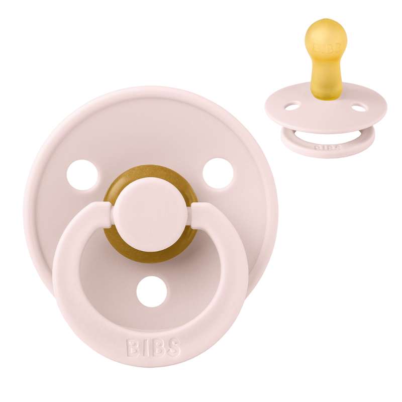 Rund Colour Sut Str. 2 Naturgummi Petal fra Bibs