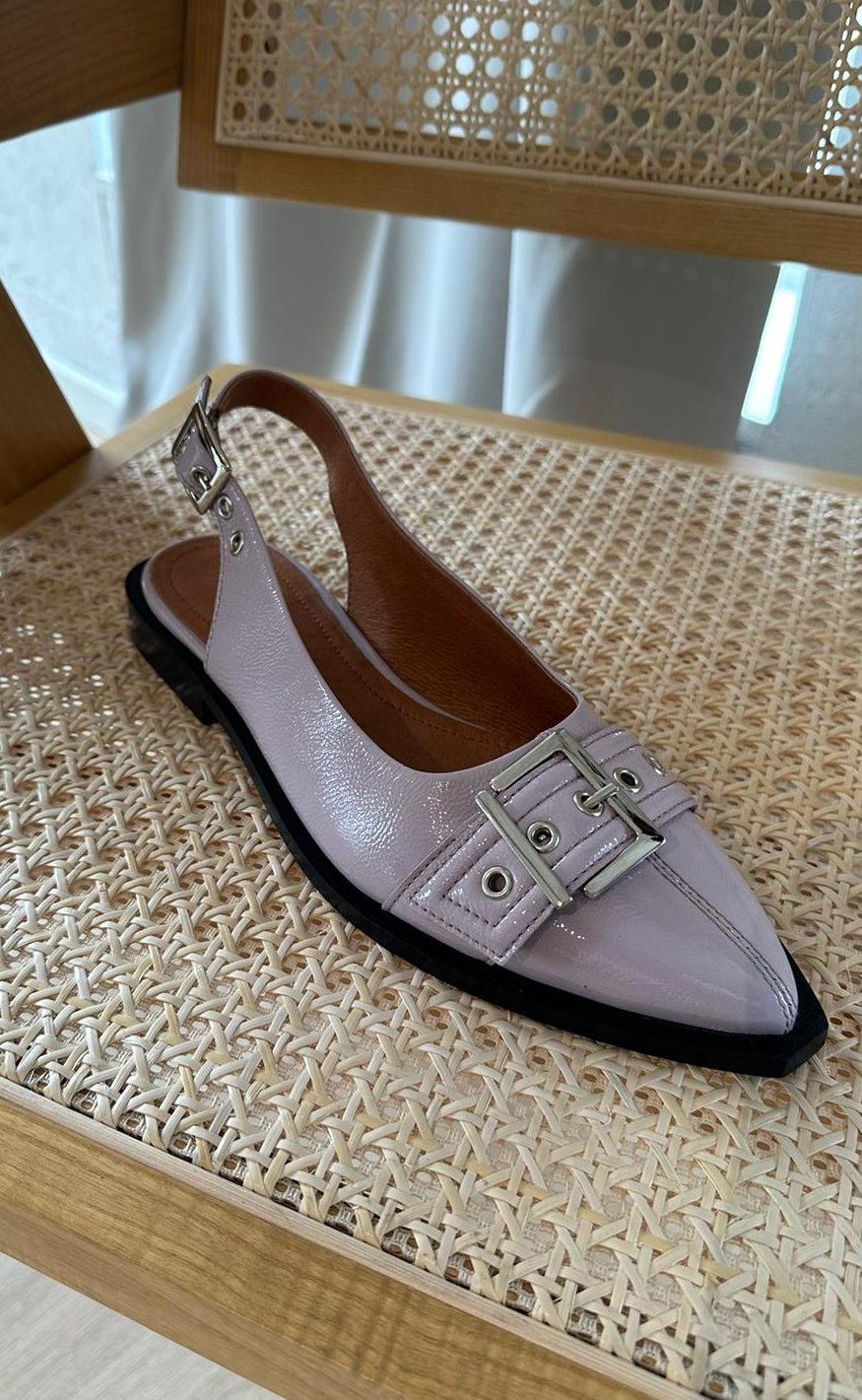 Ballerina   Want P   Leather Patent Lavender fra Phenumb
