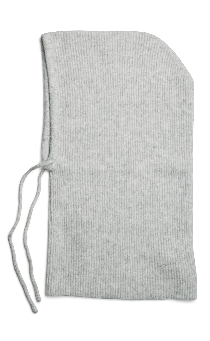 Balaclava   Filisa   Light Grey Melange fra Pieces