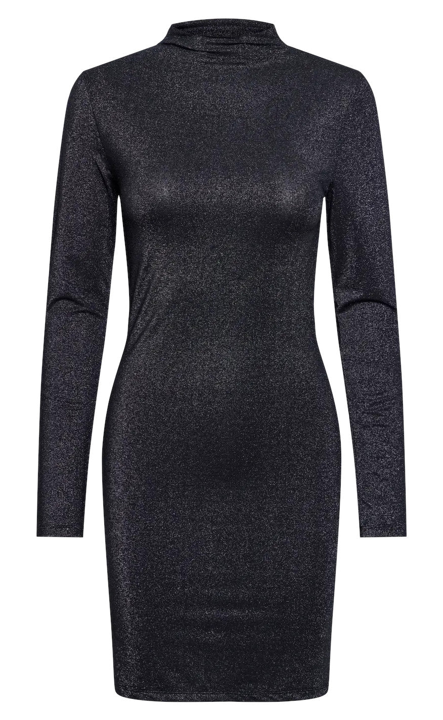 Kjole   Monica   Black Silver fra Pieces