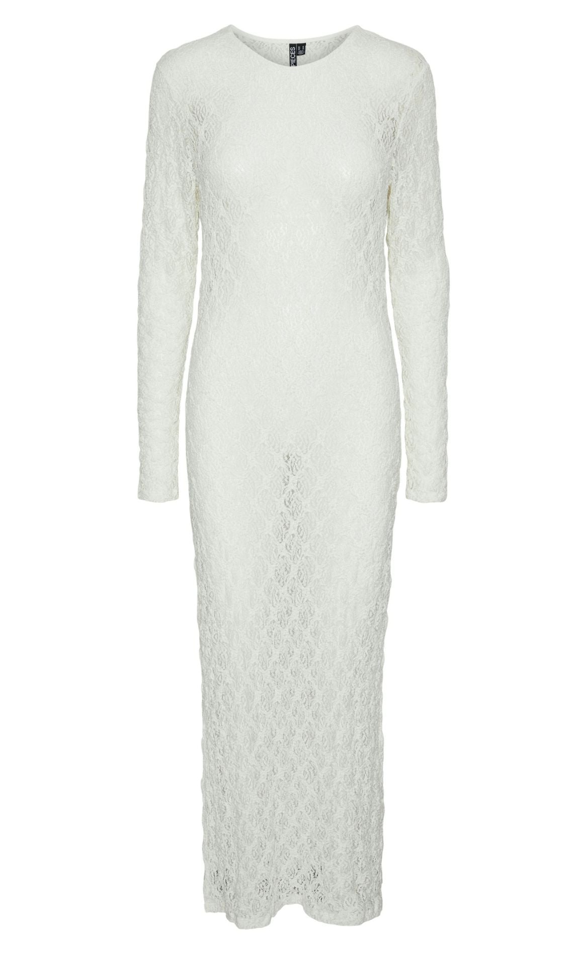 Kjole   Naya O Neck Lace   Cloud Dancer fra Pieces