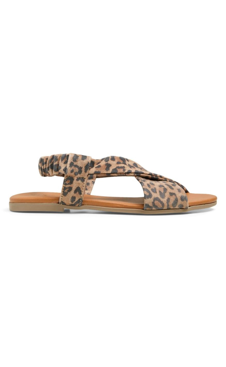 Sandaler Eimilie Black Leo Suede fra Pieces