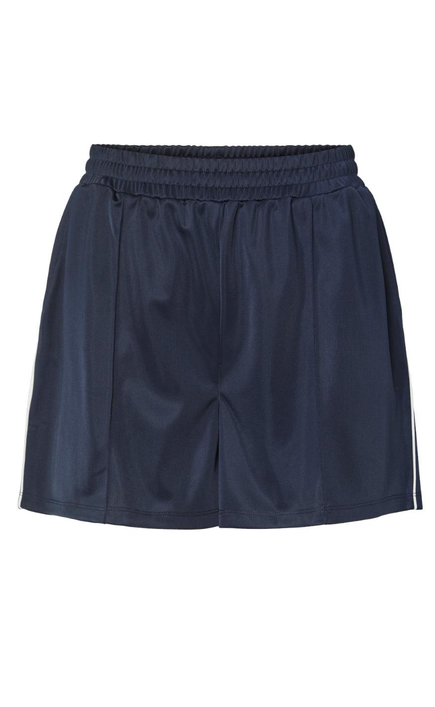 Shorts   Grace Track   Navy Blazer fra Pieces