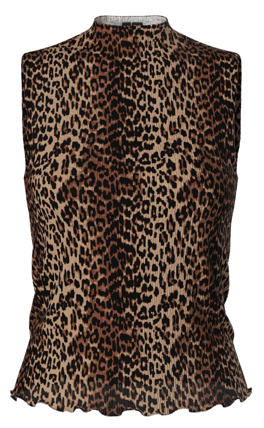 Top   Flora   Black Leo fra Pieces