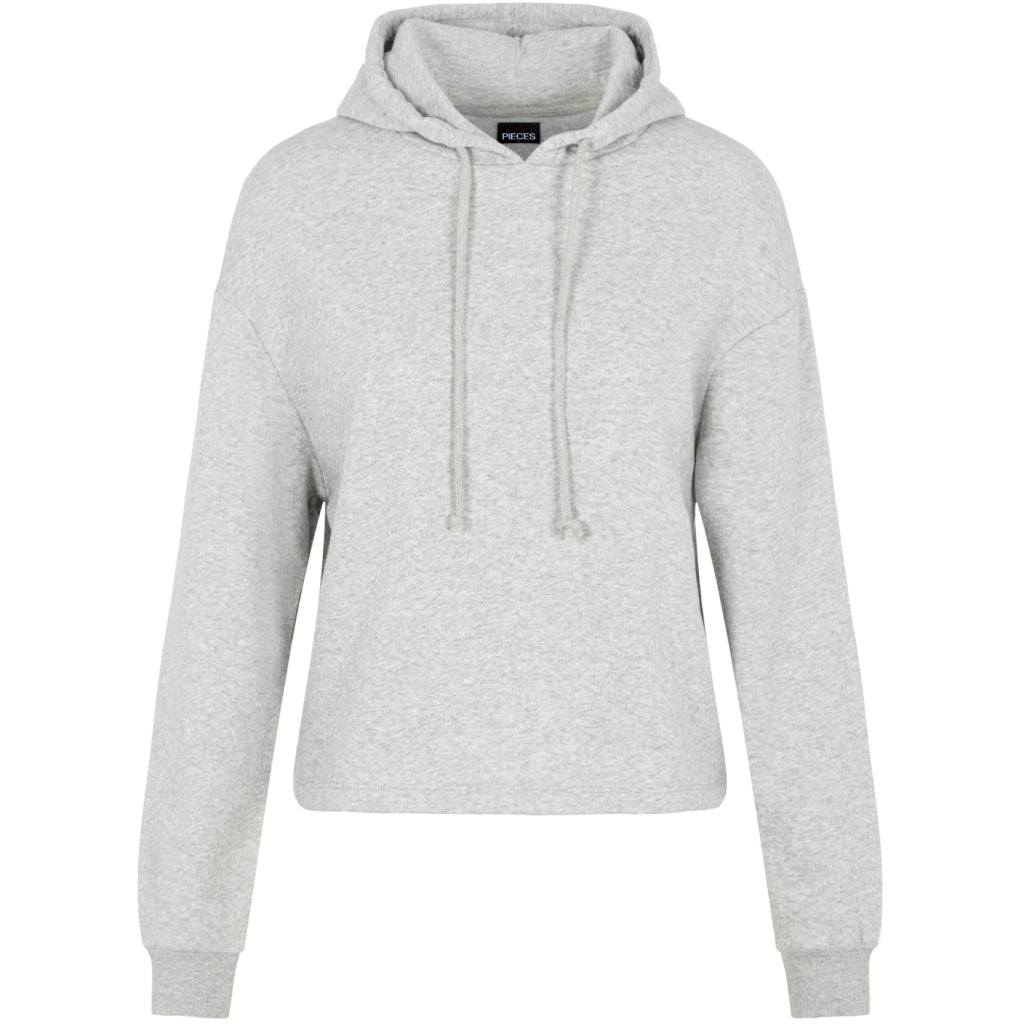 Dame Sweatshirt Pcchilli   Light Grey Melange fra Pieces