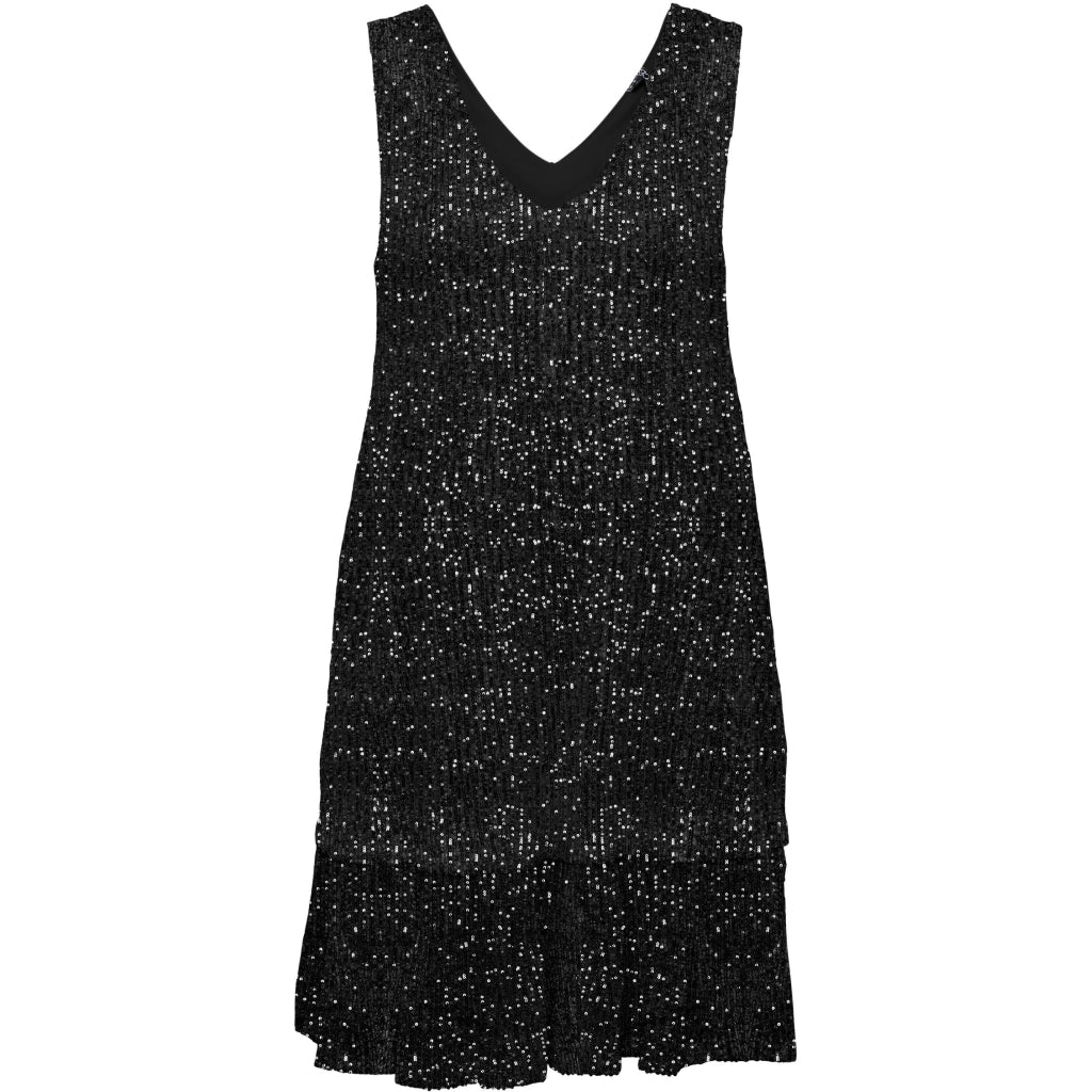 Dame Kjole Pcdelphia Black fra Pieces